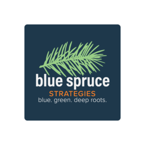 Spot On Logo Design: Blue Spruce Strategies Spot On Logo Design: Blue Spruce Strategies
