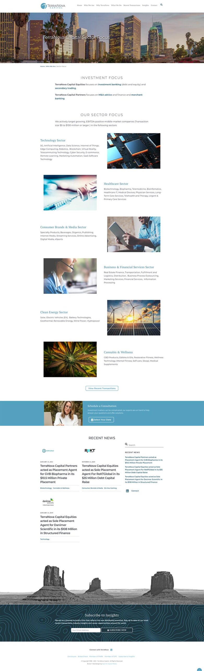 TerraNova Capital Sector Focus