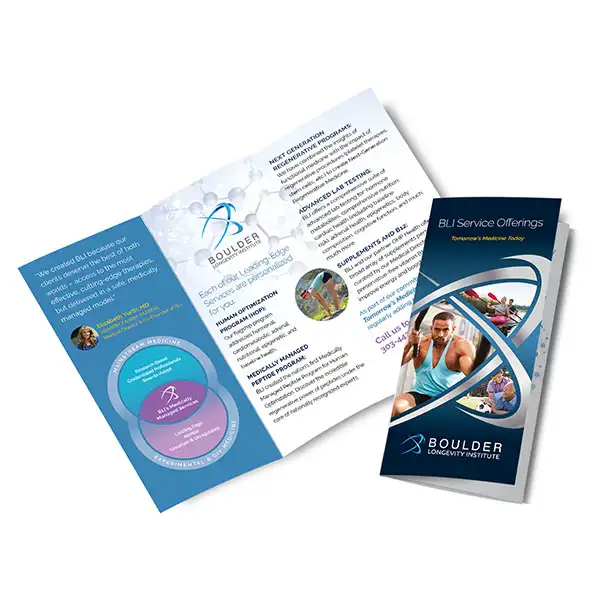 Boulder Longevity Institute Brochures